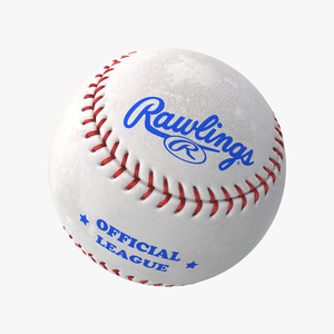 Baseball Ball Rawlings 3D