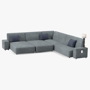 3D Corner Sofa