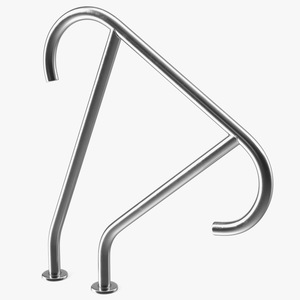 3D Designer Pool Hand Rail model