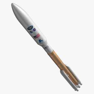 Atlas 500 Series Expendable Launch Vehicle 3D