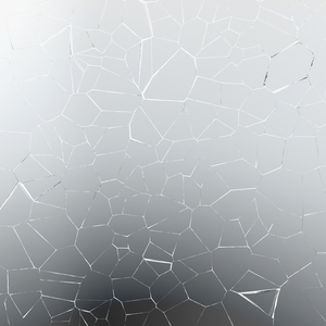 Broken Glass Window 3D model