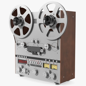 3D Reel to Reel Tape Recorder