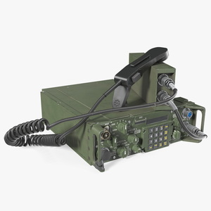 3D model Military Radio Green