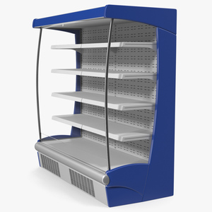 Wall Site Multideck Refrigerator 3D