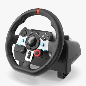 3D model Driving Game Device Wheel