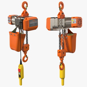 Pro Inch Electric Chain Hoist 1T 3D