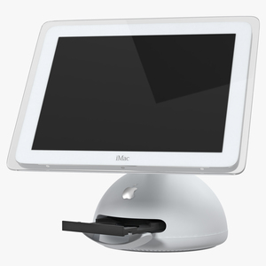 3D model iMac G4 Flat Panel Rigged