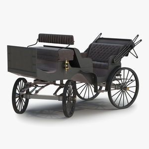 3D model Carriage Rigged