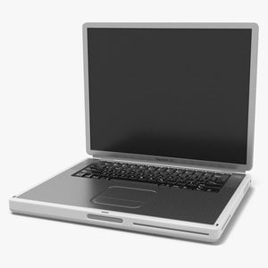 3D model Apple PowerBook G4 Laptop