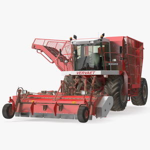 Vervaet 17T Beet Harvester Dusty 3D