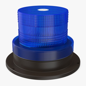 3D model LED Beacon Blue