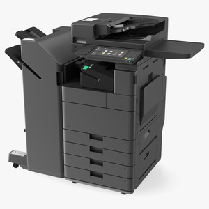 Laser MFP Black with Booklet Finisher 3D