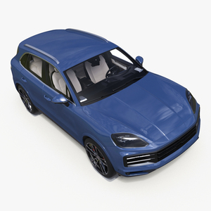 3D Luxury Sport SUV Blue