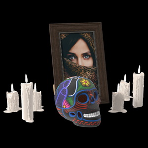 Day of the Dead Memorial 3D model