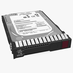 SATA 1TB HDD 3D