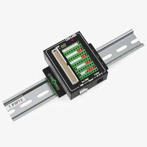 3D UNO Screw Terminal Block Din Rail model