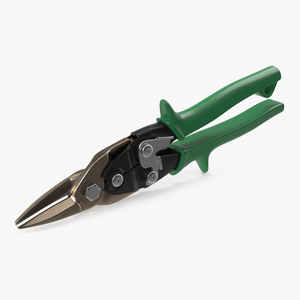 3D model Aviation Snips Green