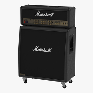 3D model Guitar Amplifier Marshall