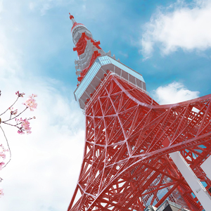 3D model Tokyo Tower Building