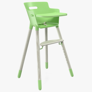 3D Baby Dining Highchair