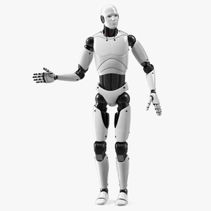 Male Cyborg Rigged for Maya 3D