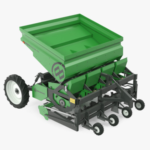 Miedema Structural 4000 Potato Planter Green 3D model