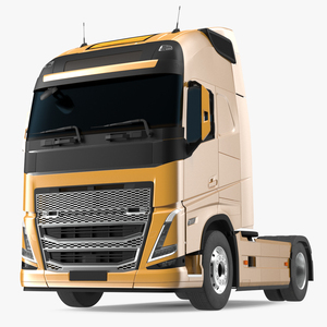 3D Cabover 4x2 Truck Exterior Only