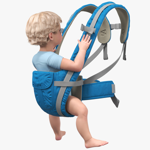 3D model Toddler in Convertible Baby Carrier