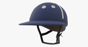 3D Polo Helmet Navy Blue