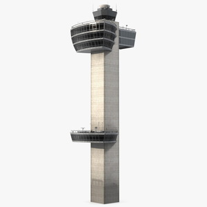 3D model Air Traffic Control Tower