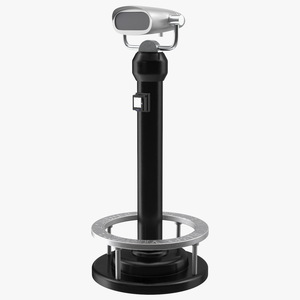 3D Tower Binocular Viewer with a Payment Terminal