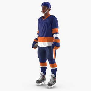 3D model Hockey Player Generic 5 Rigged