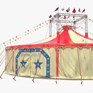 3D model Festival Circus Tent