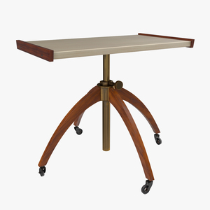 Vintage Adjustable TV Stand 3D