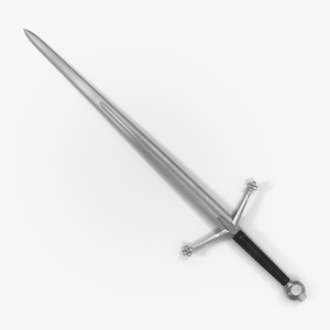 3D Scottish Claymore Sword model