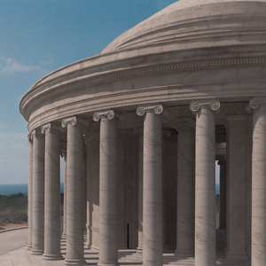 Neoclassical Rotunda Building 3D model