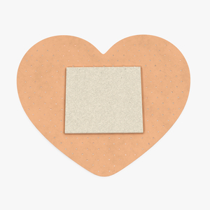 3D Heart Shaped Band Aid