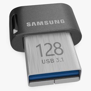 3D model Flash Drive Samsung 128Gb