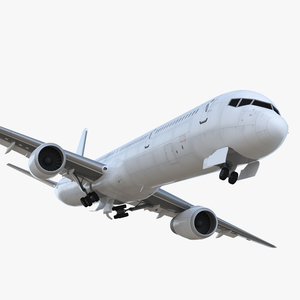 Boeing 757 300 Generic Rigged 3D model