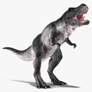 T Rex Rigged 3D