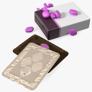 Bunch of Pills 3D model