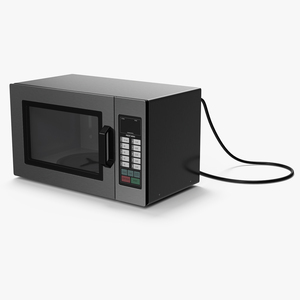 Modern Kitchen Microwave 3D model