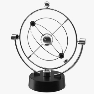 Orbital Newton Pendulum Model 3D model