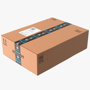 Amazon Parcels Box 53x40x16 3D