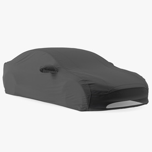 3D Car Cover for Tesla Model 3 Black model