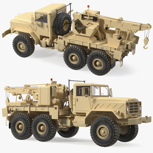 M939 Military Wrecker Light 3D