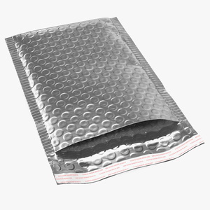 3D Foil Bubble Mailer Open model