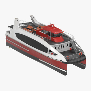 3D model City Passenger Ferry Boat