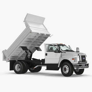 3D Ford F-650 Supertrack Rigged model