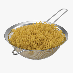 Boiled Pasta 3D